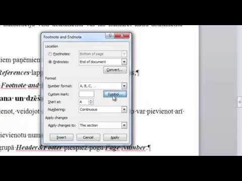 Video: Kā Numurēt Lappuses Word