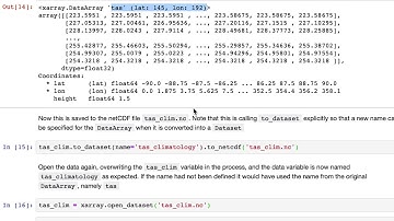 8 Saving netCDF files