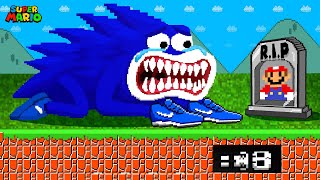 Super Mario Bros. Shin Sonic devient le plus grand Tralalero Tralala R.I.P Mario... "Réveille-toi !"