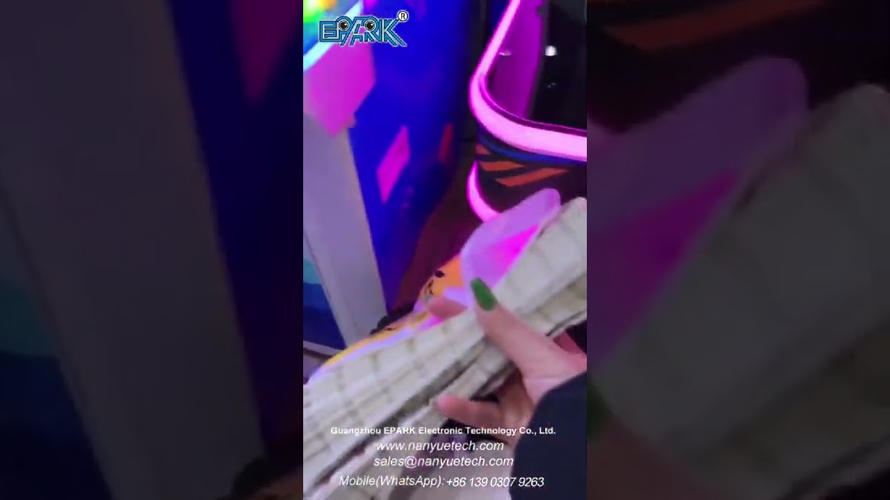 EPARKSuper Rush Ball Tickets Redemption Game Machine Ball Drop Game Lottery Games