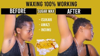 Young Grace - Waxing (tutorial video) Uko wakora Sugar Wax / Mask icyesha mukwaha
