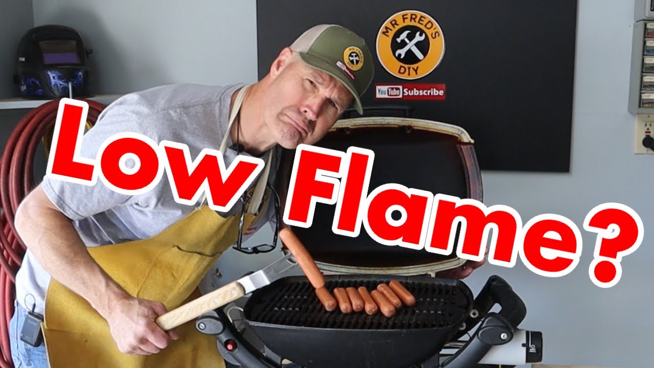 hænge På forhånd Surichinmoi Webber Q Grill Low Flame, Regulator Replacement - YouTube