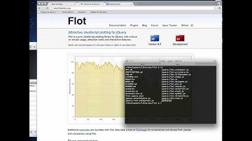 Creating a basic chart using the FLOT jquery library