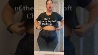 Day 5/75 soft challenge #shorts #weightlossjourney #fitness  #fitnessmotivation screenshot 2
