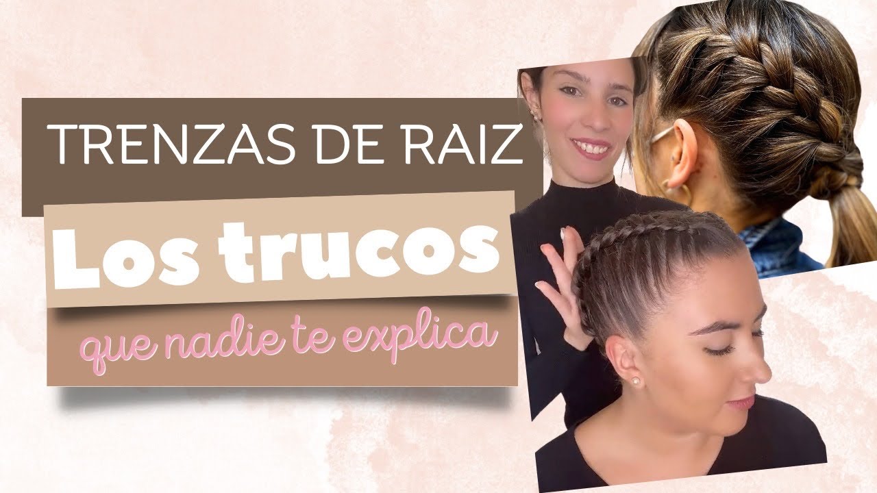 Cómo hacer una TRENZA de RAÍZ INVERTIDA fácil y rápida✅