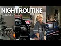 Realistic after school winter night routine  drive with me cheer practice tumbling editing etc