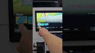 Garmin 1243 View Charts And Fish Finder Page.