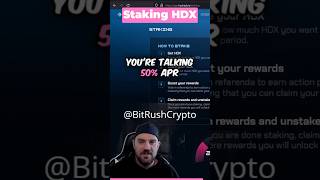 Staking Hdx 50% Apy