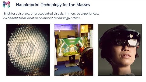 SID Displayweek 2021 Morphotonics Presentation