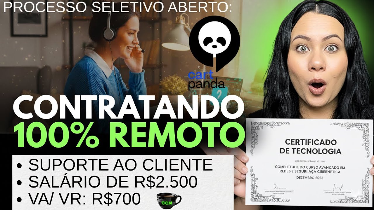 Vagas home office, bootcamp gratuito da CI&T e a arte em IA mais bizarra da semana