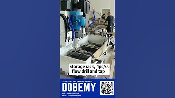 High precision auto CNC flow drill and tap machine DOBEMY