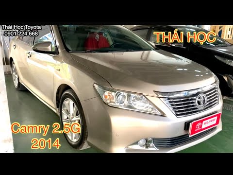 Camry 2.5 G 2014 Toyota Tân Cảng mua bán xe ô tô cũ tphcm. Camry cũ giá rẻ, xe Camry 2.5 giá tốt