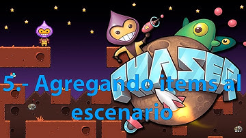 Curso de programación de video juegos con Phaser, 5.- Agregando items al escenario