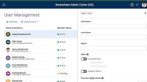 Register Users in User Management