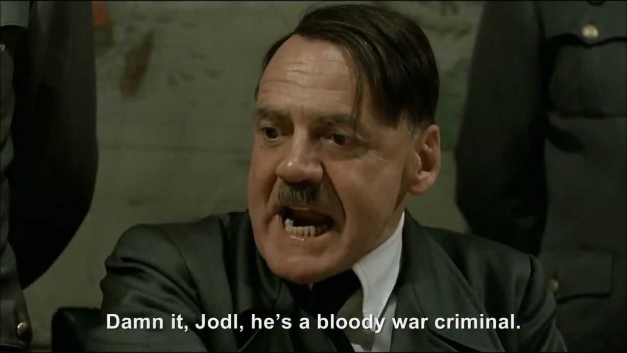 Hitler heckles Tony Blair