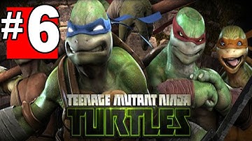 Teenage Mutant Ninja Turtles Out of the Shadows Walkthrough Part 6 Chapter - 2 [HD] XBOX360 XBLA