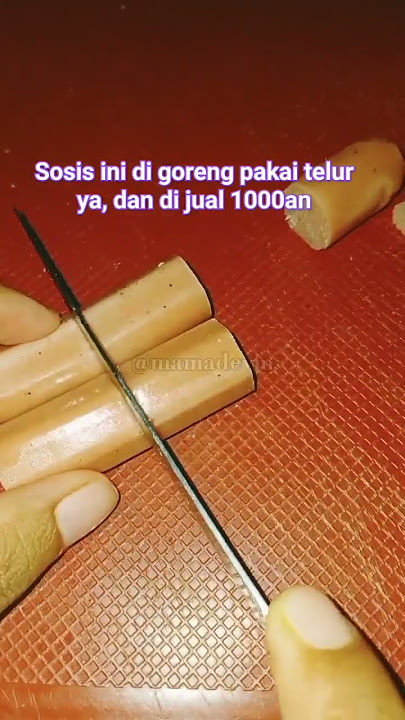 Sosis goreng telur 1000an