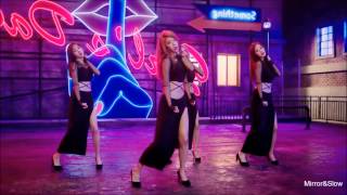 [mirrored and slow 50%] girl's day - something dance version