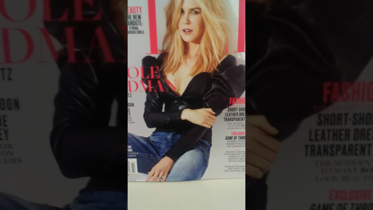 Nicole Kidman-Elle Magazine