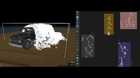 FREE: Houdini RBD car rig and MPM solver