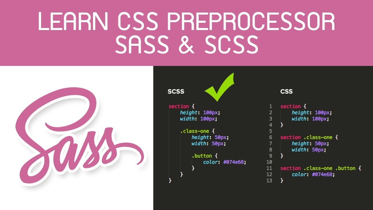 css คือ  Update 2022  Sass \u0026 SCSS [ตอนที่ 1] - ทำความรู้จักกับ CSS Preprocessor