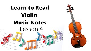 Learn to Read Violin Music Notes - Lesson 4 screenshot 3