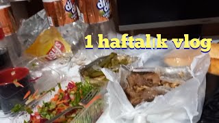 Obez olmaya az kaldı - 1 haftalık vlog