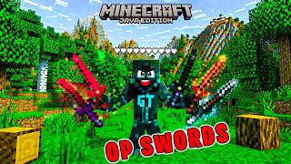 MINECRAFT But I Crafted OP MAGICAL SWORDS 😱