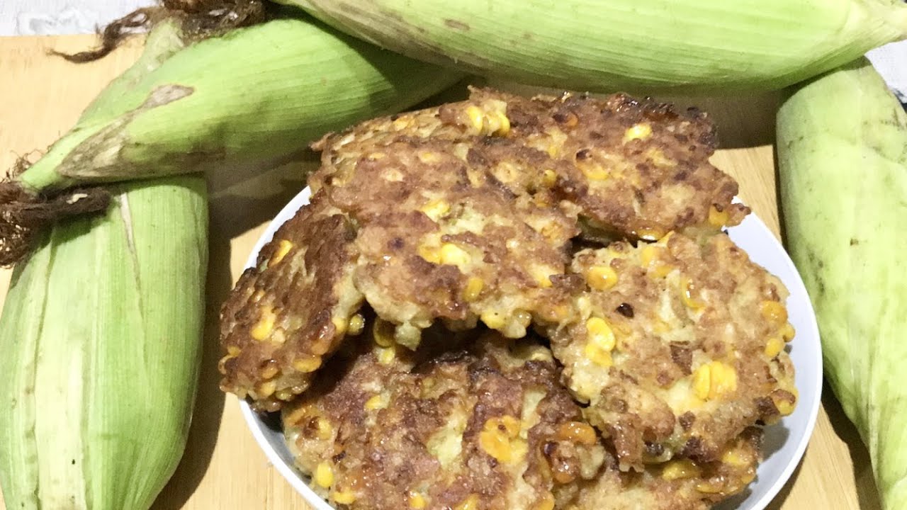 Fresh Sweet Corn Fritters || DeLIciously Made