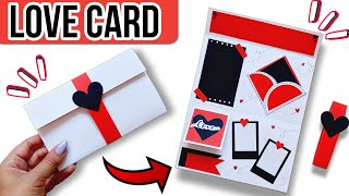 Idea para Regalar a mi novio/novia - LOVE CARD - Scrapbook | Marialis