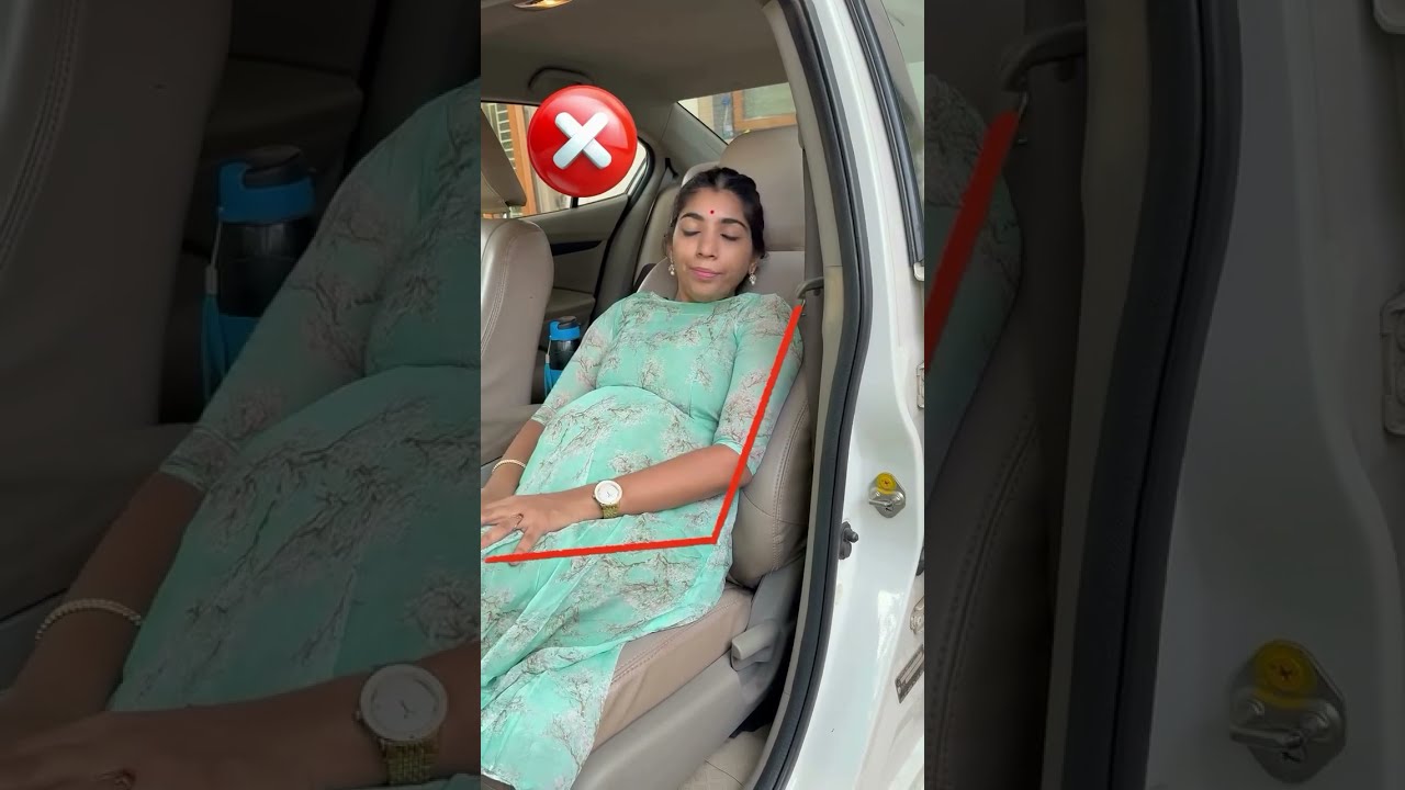 Techniques To Sit In Car For Pregnant Women Support Babies Anterior Position 