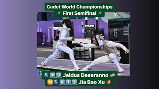 Riyadh World Championships 2024 CMF - L4 - Jia Bao Xu CAN v Jeidus Deseranno USA