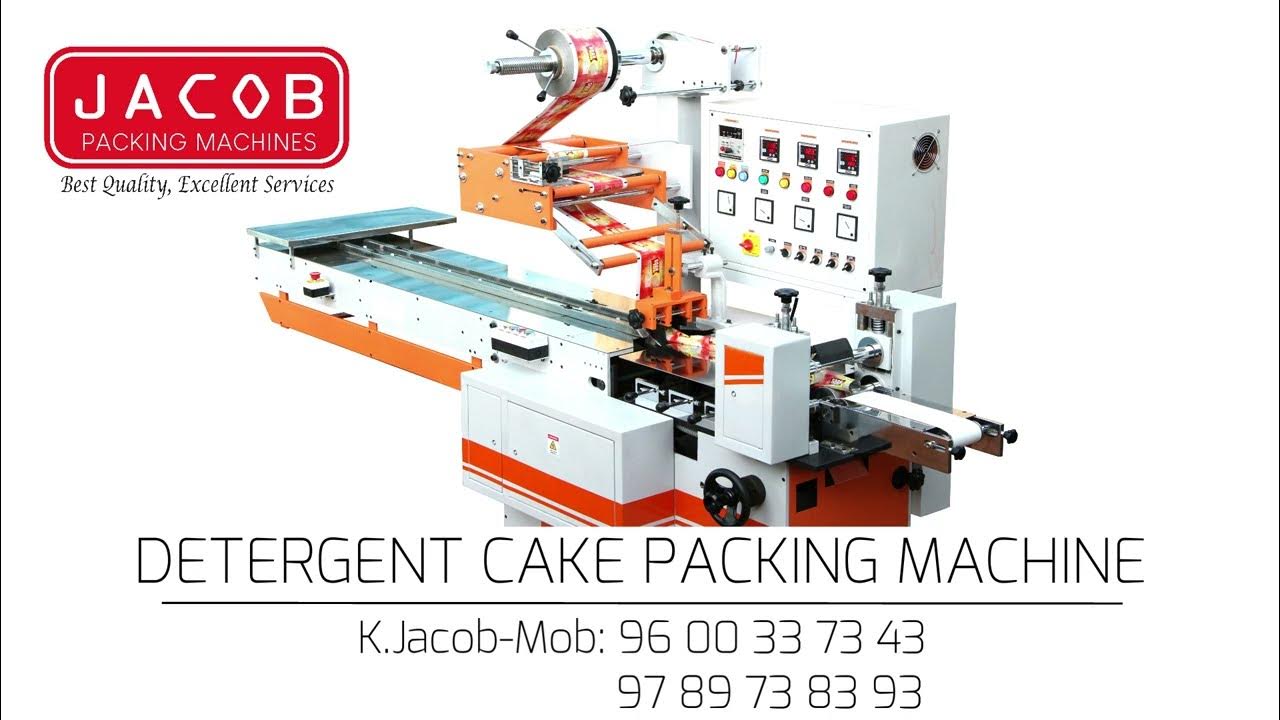Soap packing machine Detergent cake packing machine Automatic