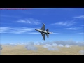 Microsoft Flight Simulator X - Grand Canyon - F16 Top Gun