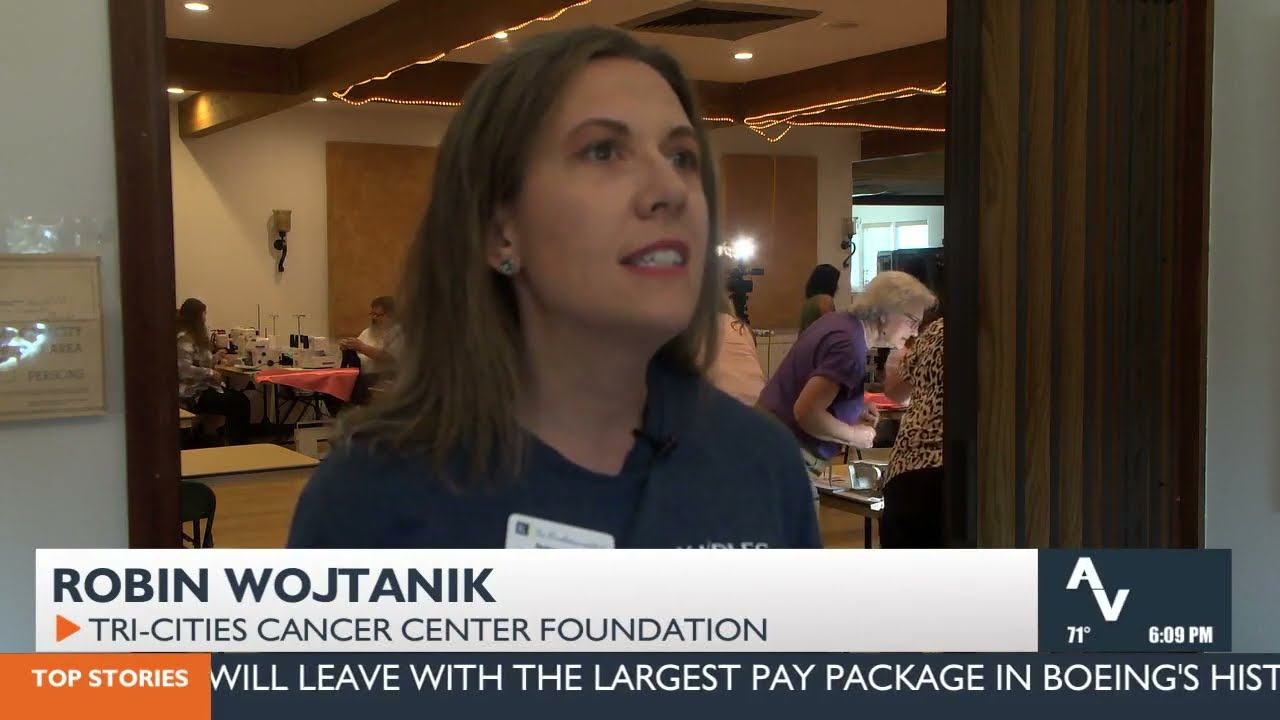 Building Support: Community Comes Together to Sew Pillowcases for Cancer Patients