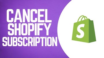 How to Cancel Shopify Subscription - Close Shopify Store 2024