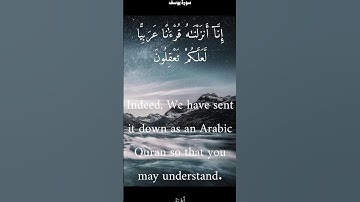 سورة يوسف من الأية 1 الى 4 ياسر الدوسري