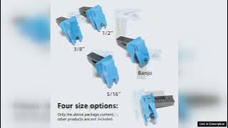 4Pcs Car Brake Oil Brake Clamp Pipe Plug Tool To Prevent Oil