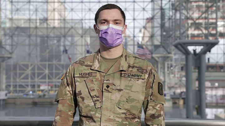 COVID-19 Response  Army Spc. Tristen Hughes