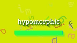 Celebrity How to say "hypomorphic"! (High Quality Voices) Wealth