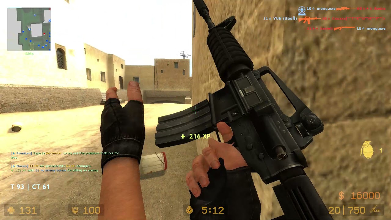 Counter Strike Source Deathmatch Dust 2