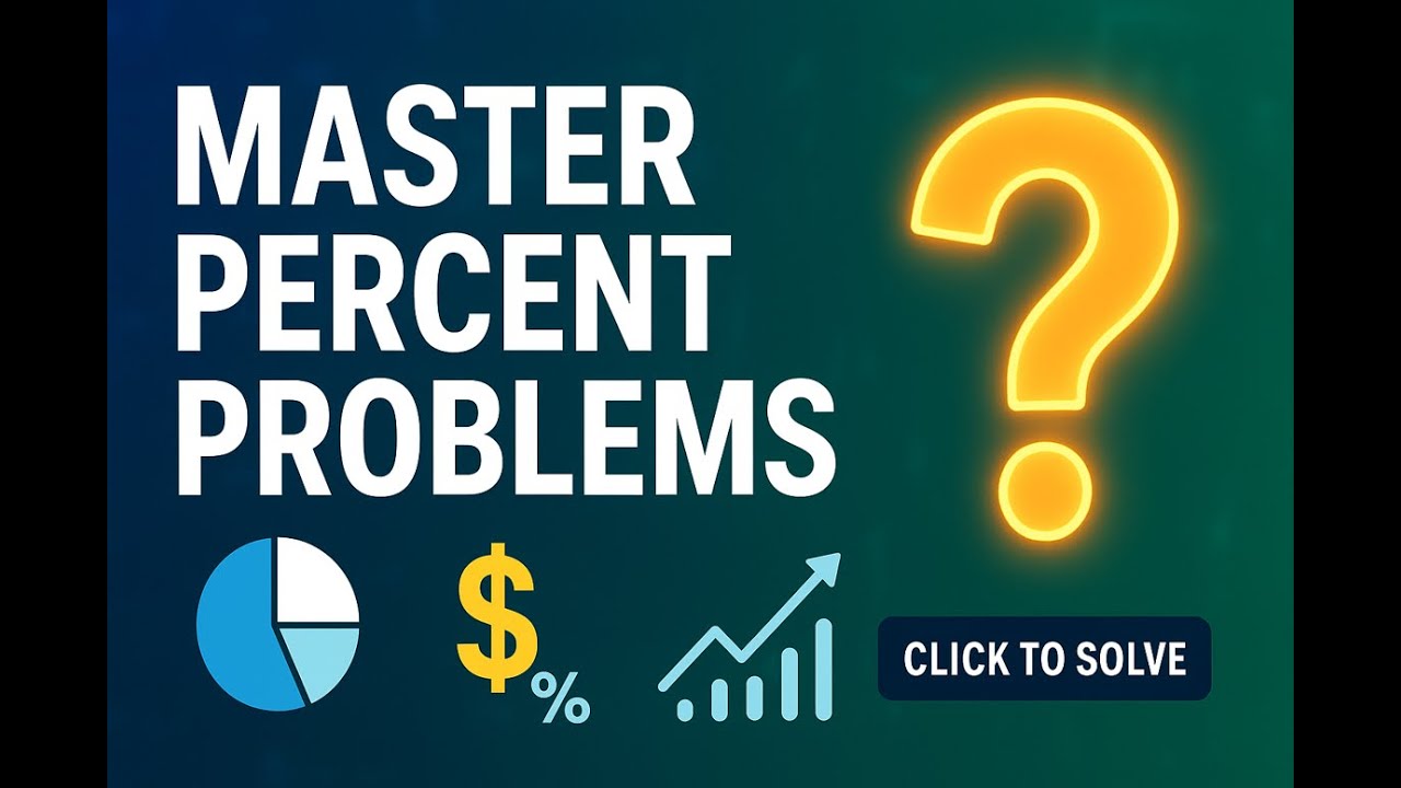 Percent word problems | Grade 7 | Real life problems |