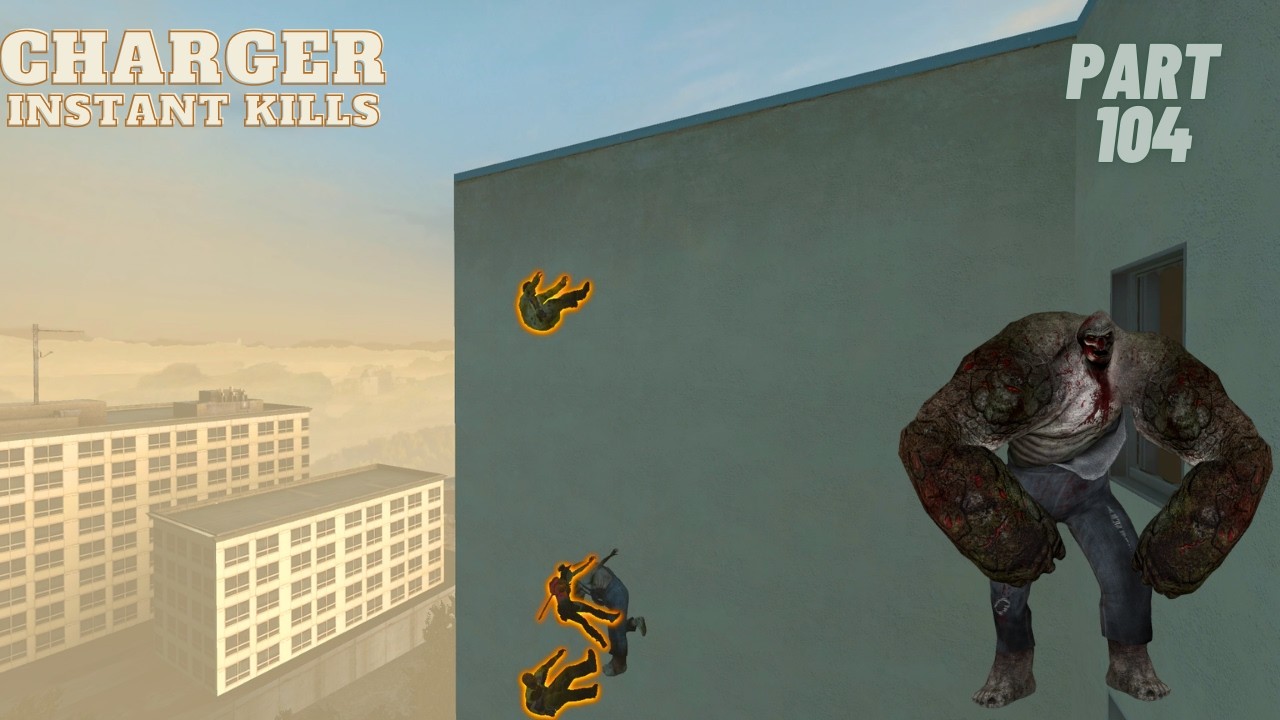 LEFT 4 DEAD 2 - CHARGER INSTANT KILLS @PART 104
