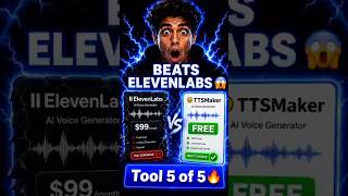 This Free Tool Beats ElevenLabs 😱 Stop Paying — Tool 5 of 5 #Shorts