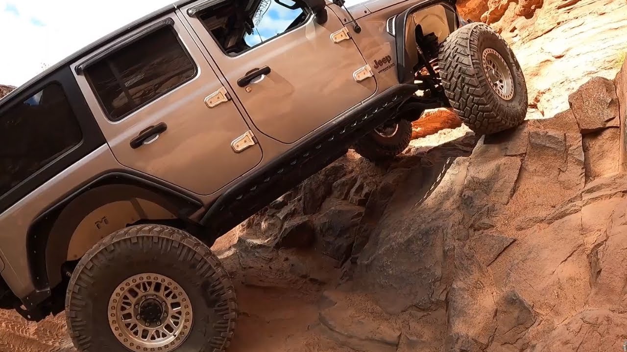 Moab for the Jeep Jamboree Cliff Hanger YouTube