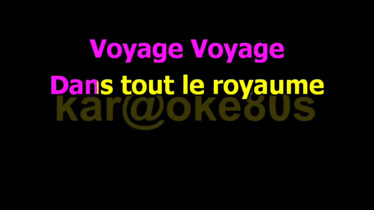 voyage karaoke