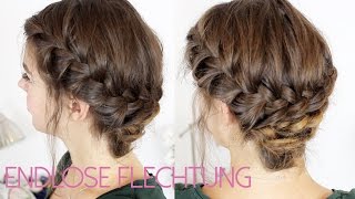 Endlose Flechtfrisur  Sommerfrisur | Frisuren Freitag | Lovethecosmetics