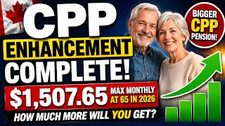 CPP Enhancement Phase Complete: How Much More Will YOU Actually Get2026 Canada