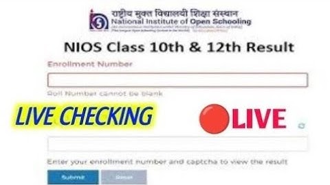 🔴आज आएगा रिजल्ट/ nios 10th- 12th Result 2023 ! Nios April Result Class 10th- 12th 2023?