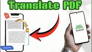 How to Translate a PDF File on Android